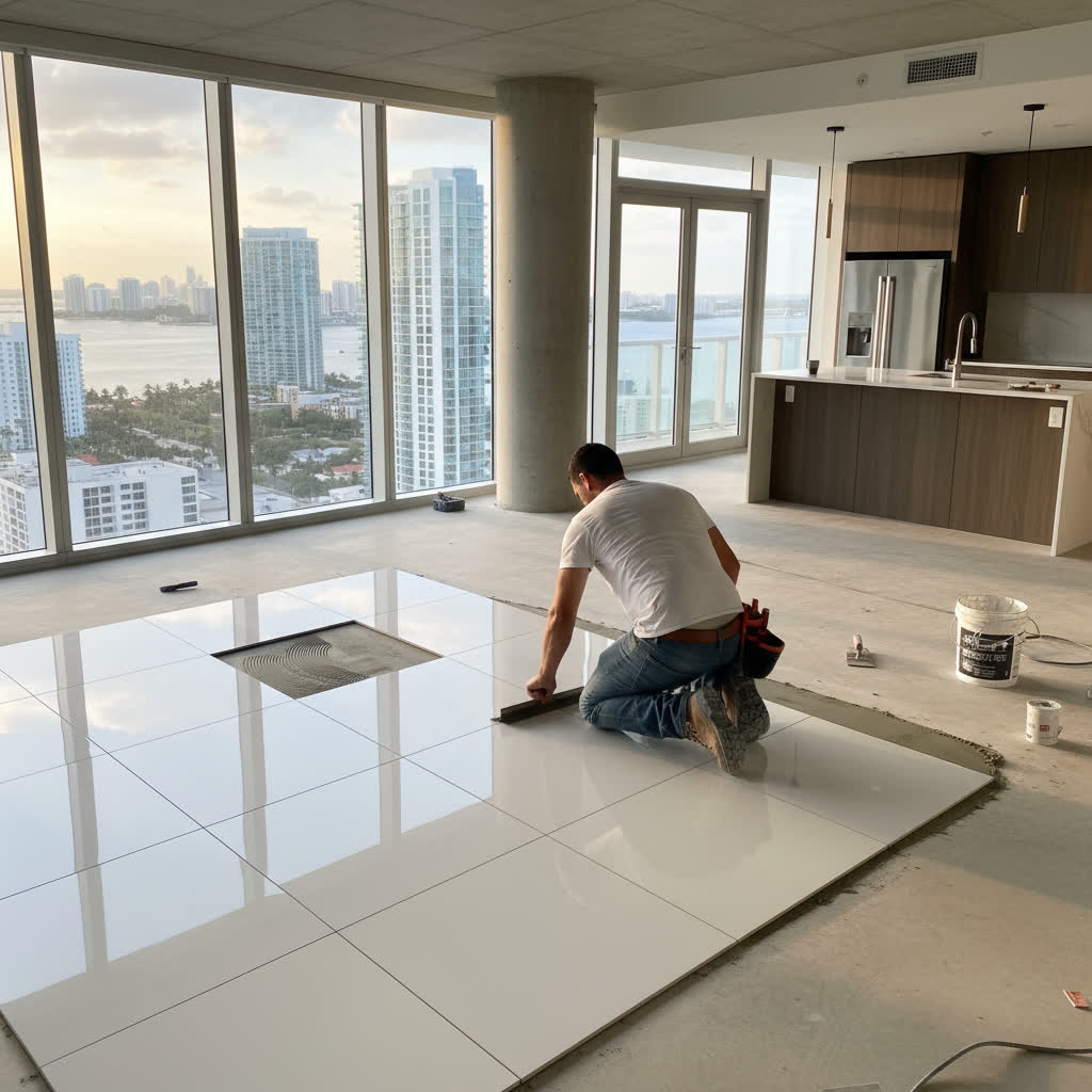 Porcelain Tile Installation