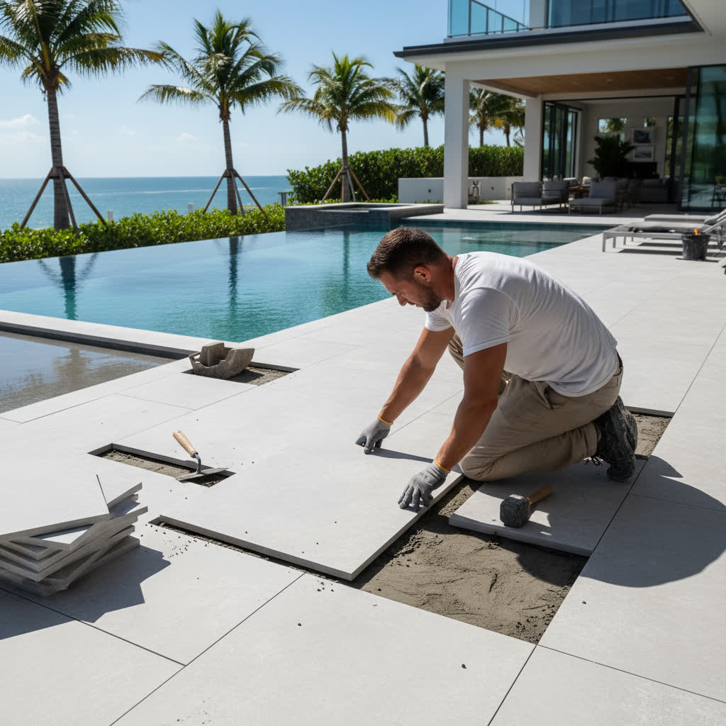 Pool Pavers Installation